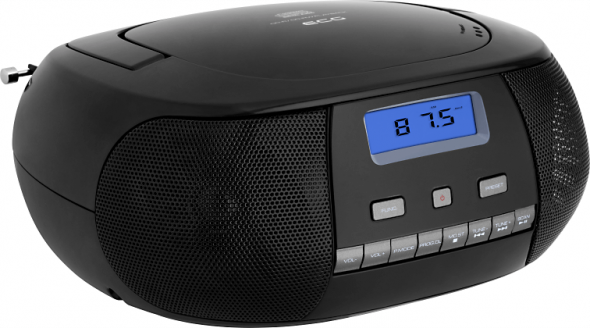 ECG CDR 500 Black   + súťaž o luxusnú dovolenku - Prenosné rádio