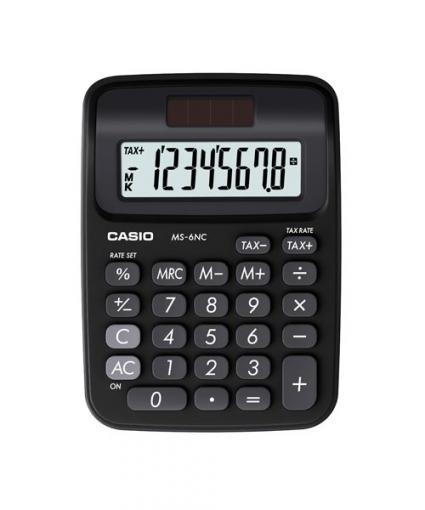 Casio MS 6 NC BK - kalkulačka