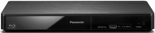 Panasonic DMP-BDT160EG-K čierny - 3D Blu-Ray prehrávač