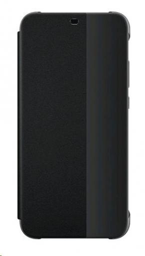 HUAWEI flipové púzdro pre P20 Lite, čierne - puzdro na Huawei
