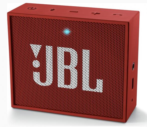 JBL GO červený - Reproduktor BT s mikrofónom