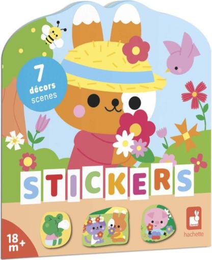 Janod Janod Stickers Samolepky Vidiek 7 predlôh