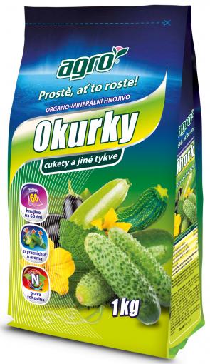 Agro Uhorky, cukety, tekvice 1kg - Granulované hnojivo