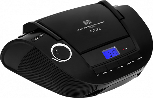 ECG CDR 800 U čierne   + súťaž o luxusnú dovolenku - Prenosné rádio čierne