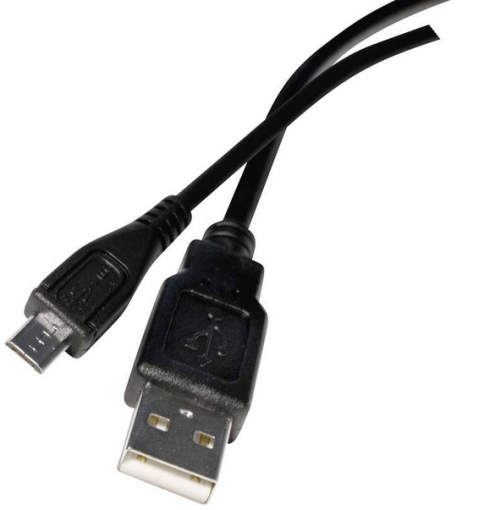 Emos USB kábel 2.0 A vidlica - mikro B vidlica 2m - Kábel Micro USB 2m