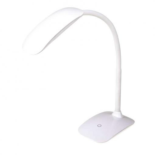 Emos MA66-D biela vystavený kus - LED stolná lampa s USB