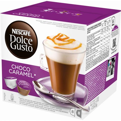NESCAFE Dolce Gusto - Choco Caramel (16 kapsúl) - Kávové kapsule