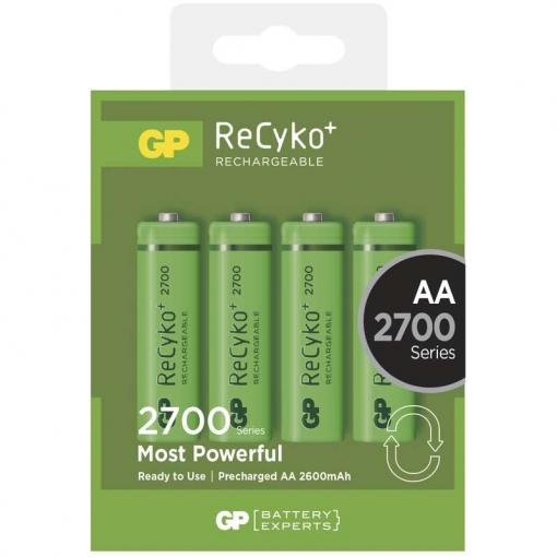 GP ReCyko+ HR6 (AA) 2600mAh 4ks - Nabíjacie batérie