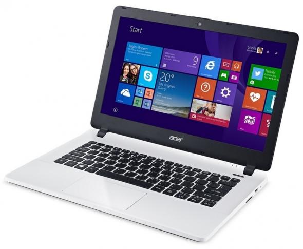 Acer Aspire ES13 biely - 13,3" Notebook - Rozbalený, 100% stav, Plná záruka
