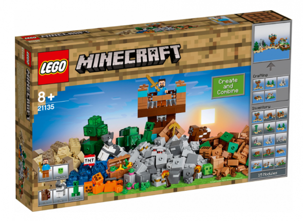 LEGO Minecraft VYMAZAT LEGO ® Minecraft 21135 Kreatívny box - Lego