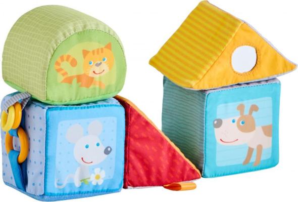 Haba Haba Textilné kocky s aktivitami Zvieratká