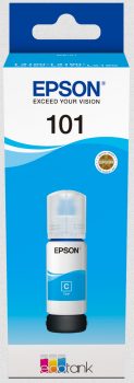 Epson 101 Cyan Ink Container 70ml L41xx/L61xx - Náplň pre tlačiareň