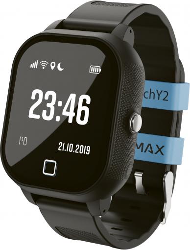 Lamax WatchY2 čierne - Detské smart hodinky s GPS