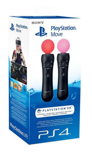 Sony Playstation Move Twin pack - Ovladače vylepšujúce ovládanie v PS VR