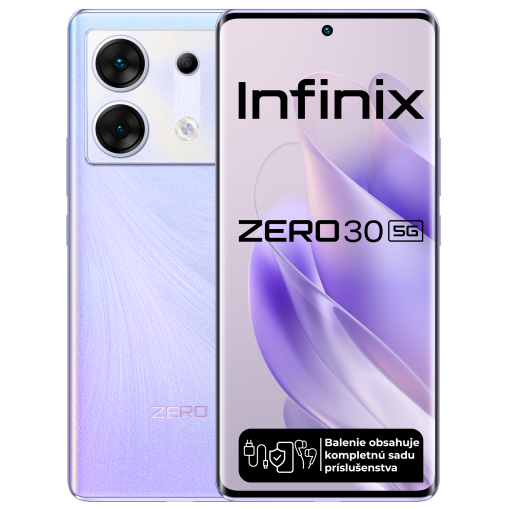 Infinix Zero 30 5G 12/256GB fialová - Mobilný telefón