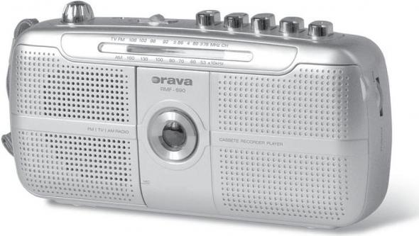 Orava RMF-690 vystavený kus - Prenosné rádio strieborné