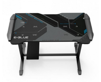 E-Blue EGT574BK - Hráčsky stôl (113x59cm) podsvietený