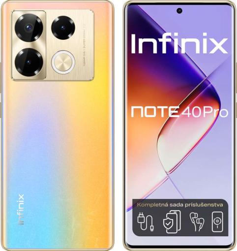 Infinix Note 40 PRO 12/256GB zlatý - Mobilný telefón