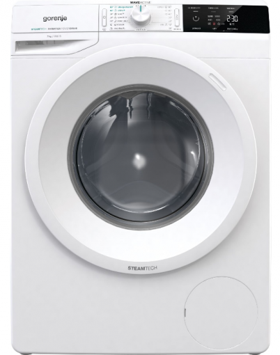 Gorenje WEI72S3S biela - Spredu plnená automatická práčka