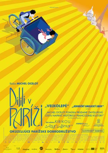 Dilili v Paríži (SK) - DVD film