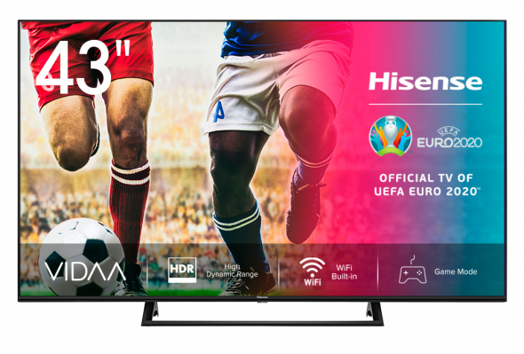 HISENSE 43A7300F vystavený kus  + súťaž o lístky na EURO 2024 - 4K LED TV