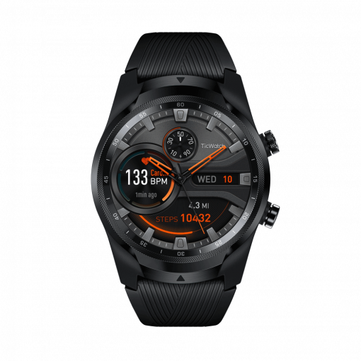 Mobvoi TicWatch Pro 4G Shadow Black - smart hodinky