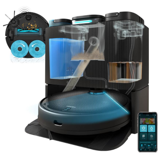 Cecotec Conga 11090 Spin Revolution Home&Wash - Robotický vysávač