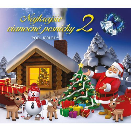 Najkrajšie vianočné pesničky 2 (2CD) - audio CD