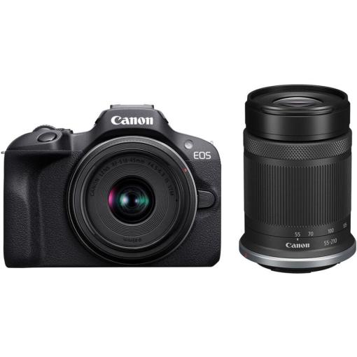 Canon EOS R100 RF-S 18-45MM IS STM + RF-S 55-210MM F5-7.1 IS STM EU26 - Digitálny bezzrkadlový fotoaparát