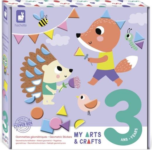 Janod Janod My arts&crafts Geometrické tvart od 3 rokov