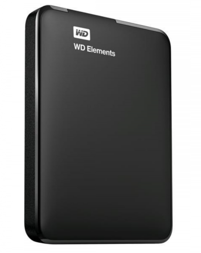 Western Digital Elements Portable 500GB čierny - Externý pevný disk 2,5"