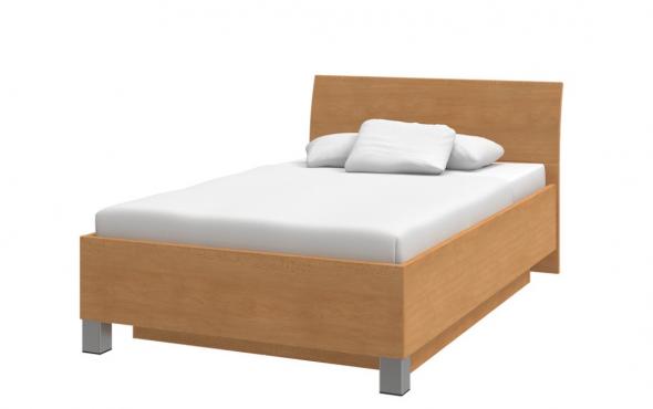 UNO P 120 UP FBK4 - posteľ 120cm s roštom a úložným priestorom, buk 04 (415517)