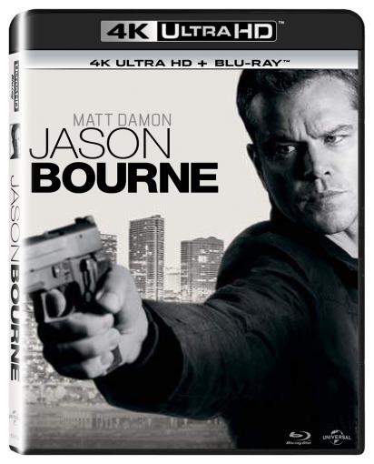 Jason Bourne - UHD Blu-ray film (UHD+BD)