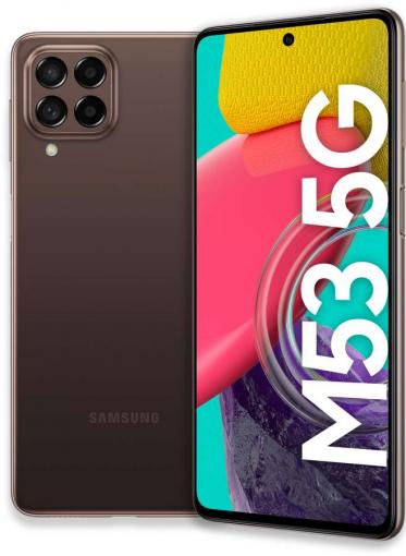 Samsung Galaxy M53 5G 128GB Dual SIM hnedý - Mobilný telefón