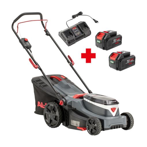 AL-KO 38.6 LI COMFORT (SET) - Aku kosačka, 18V/36V, batéria a nabíjačka v balení