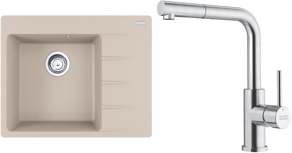 Franke SET G284 SA - Set drez CNG 611-62 TL/2 sahara + batéria FC 6986.501