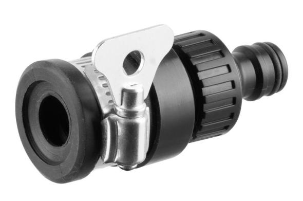 Strend Pro DY8012 - Adaptér , 1/2", Snap-In, na záhradnú hadicu, s kovovou sponou