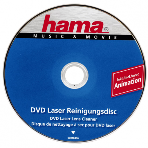 Hama čistič laserového snímača DVD mechaniky (suchý proces) - čistiaci disk