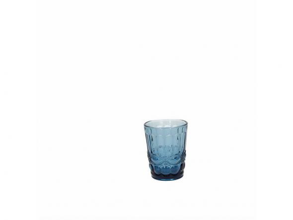 AB LINE - Sklenený pohár Madame 230 ml modrý