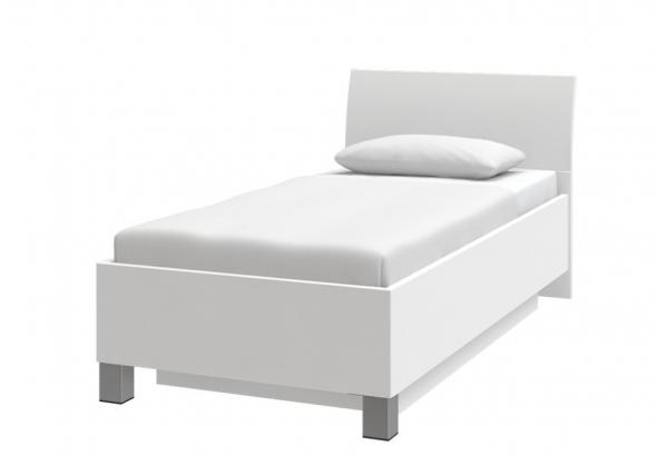 UNO P 90 UP FOBI - posteľ 90cm s roštom a úložným priestorom, biela arctic (415506)
