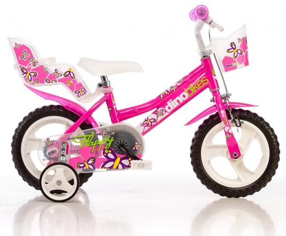 DINO Bikes DINO Bikes - Detský bicykel 12" 126RL - ružový 2017 - Bicykel