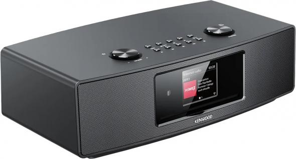 Kenwood CR-ST700SCD-B čierny - Mikrosystém s CD, internetovým rádiom, DAB+ tunerom, Spotify, Bluetooth, USB