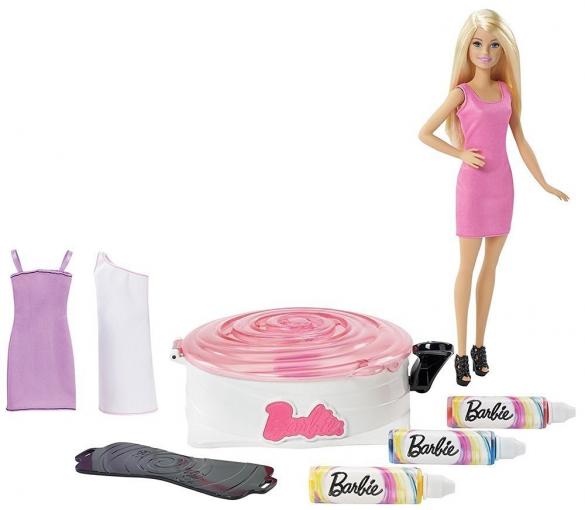 Mattel Barbie VÝPREDAJ - MATTEL Barbie a špirálové návrhárstvo DMC10 - Bábika