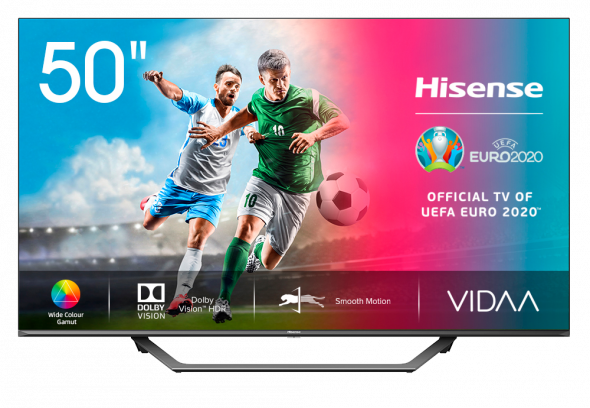 HISENSE 50A7500F  + súťaž o lístky na EURO 2024 - 4K LED TV