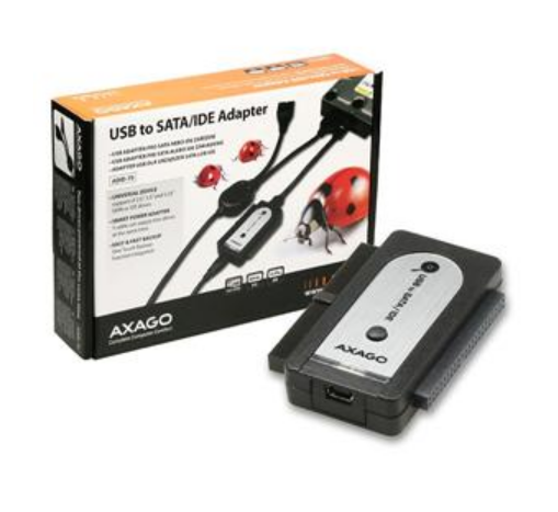 AXAGON USB2.0 - SATA/IDE - USB adaptér s napájaním