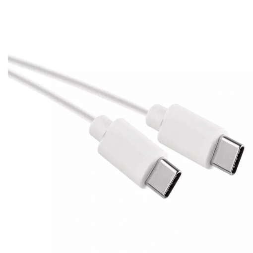 Emos kábel USB-C to USB-C biely 1m - prepojovací kábel USB-C