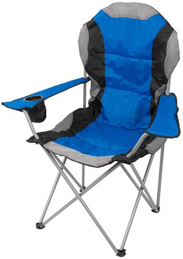 2172563 - stolička kempingová, skladacia 80x50x105 cm modrá