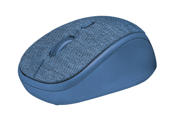 Trust Yvi Fabric blue - Wireless optická myš