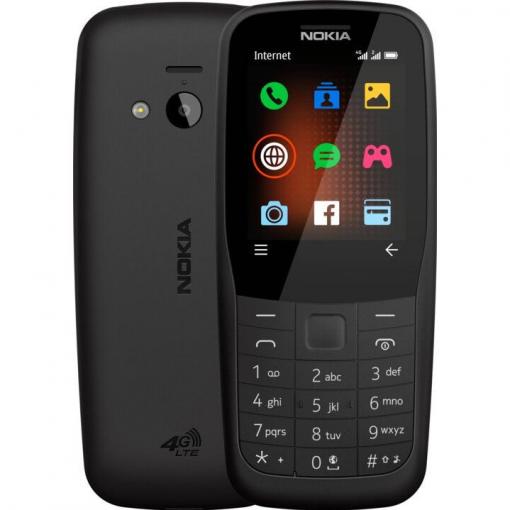 Nokia 220 4G Dual SIM čierny - Mobilný telefón
