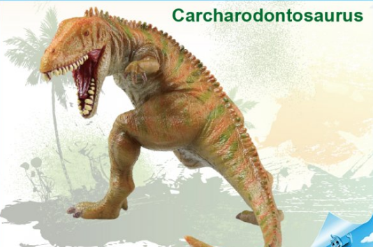MIKRO -  Dinosaurus - Carcharodontosaurus 18cm v sáčku - Zvieratko
